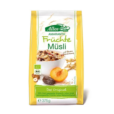 Amaranth Früchte-Müsli von Allos GmbH