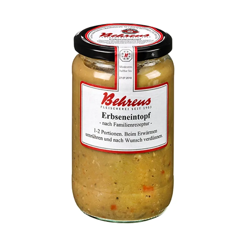 Behrens Erbseneintopf von Fleischerei Behrens