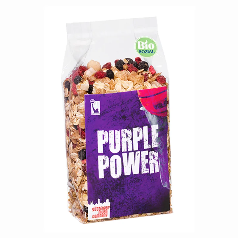 BG-Müsli Purple Power von my.worX gemeinnützige GmbH