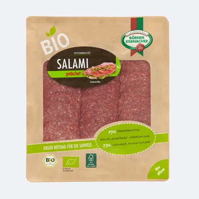 Bio-Salami geräuchert von Börner-Eisenacher GmbH
