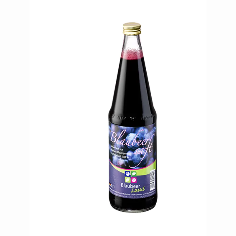Blaubeersaft von Blaubeergarten GmbH