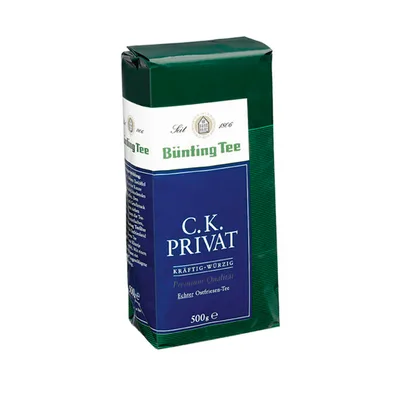 C.K. Privat - Echter Ostfriesentee von J. Bünting Teehandelshaus GmbH & Comp.
