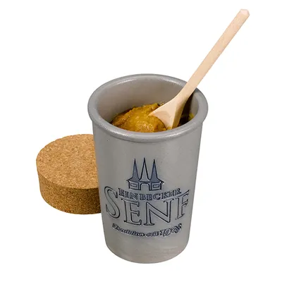 Einbecker Bockbiersenf im Steinzeugtopf von Einbecker Senfmühle GmbH