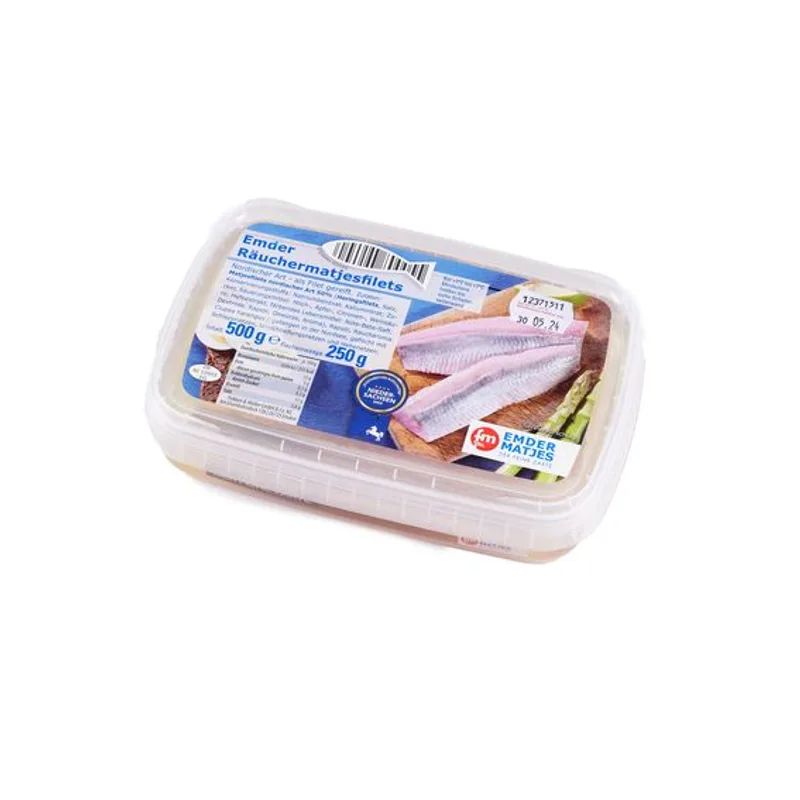 Emder Räuchermatjesfilets von Fokken & Müller GmbH & Co. Matjes- und Feinkostmanufaktur KG