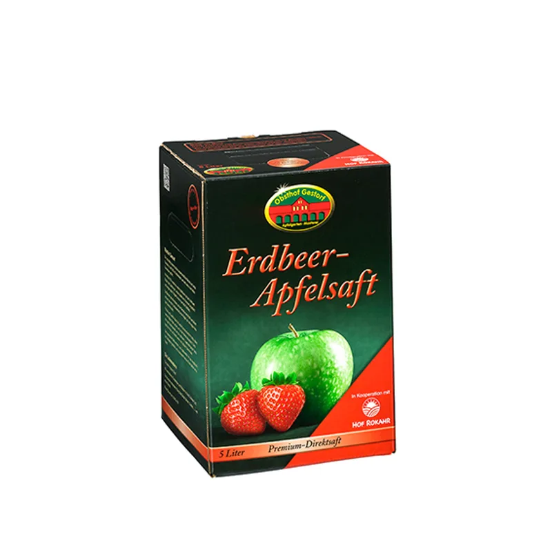 Erdbeer-Apfelsaft von Obsthof Gestorf
