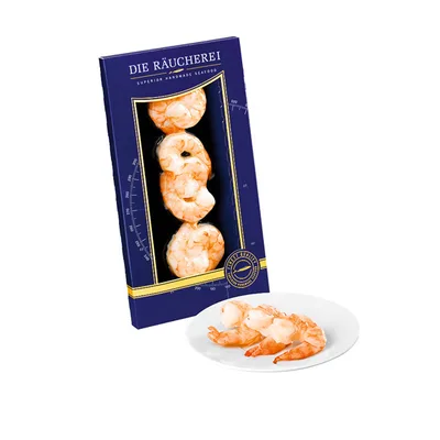 Garnelen confiert in Ingwer Lemongras Öl von Die Räucherei GmbH & Co. KG