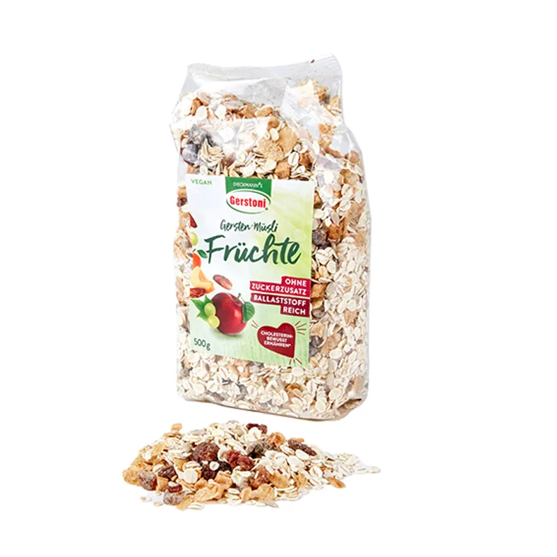 Gerstoni Gersten-Müsli Früchte (2022) von Dieckmann Cereals GmbH