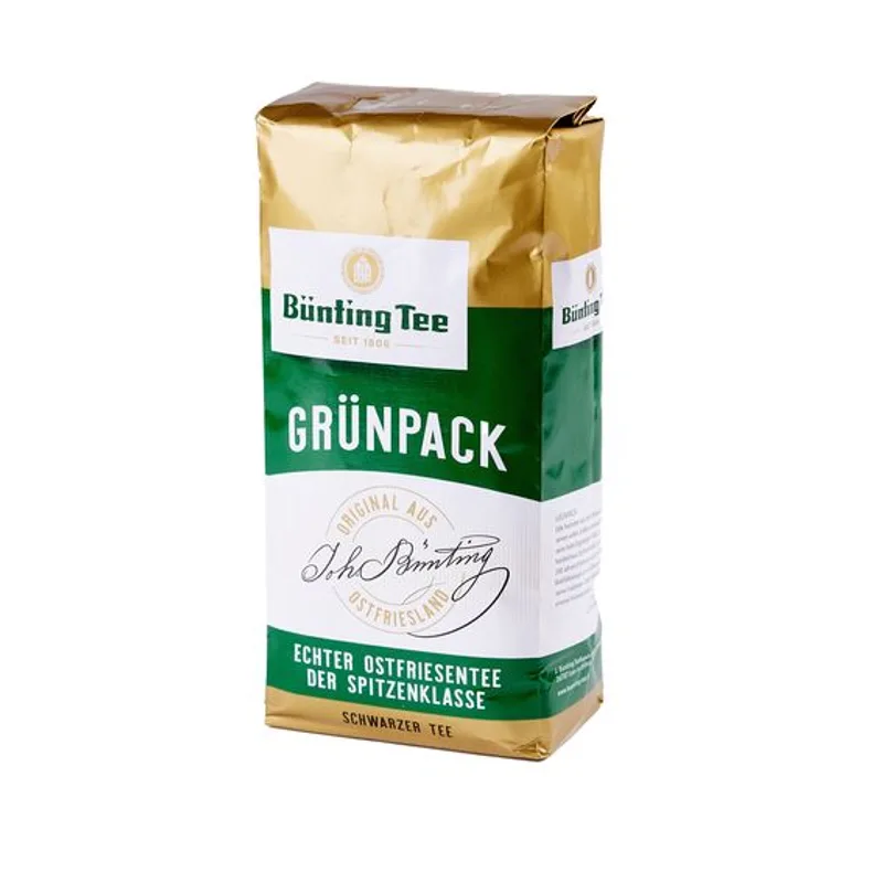 Grünpack – Echter Ostfriesen-Tee von J. Bünting Teehandelshaus GmbH & Comp.