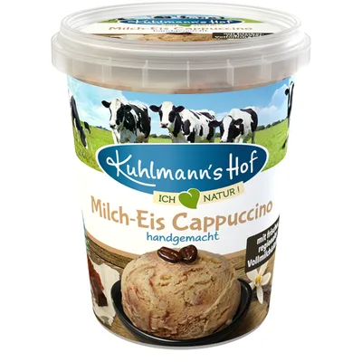 Handgemachtes Milch-Eis Cappucino von Kuhlmann's Naturgenuss GmbH