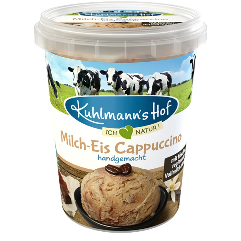 Handgemachtes Milch-Eis Cappucino von Kuhlmann's Naturgenuss GmbH