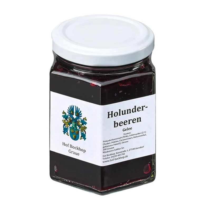 Holunderbeeren Gelee von Hof Bockhop