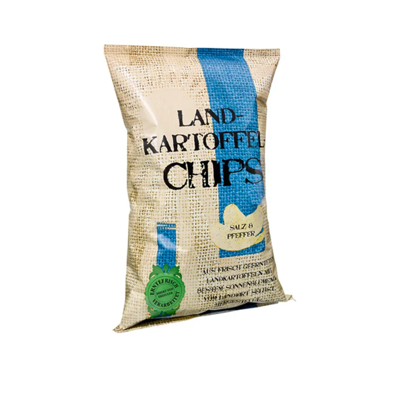 Landkartoffelchips -Salz & Pfeffer- von Johanning Snack GmbH & Co. KG