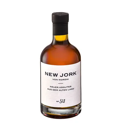 New Jork, Neuer Kräuter aus dem Alten Land von Nordik Edelbrennerei & Spirituosen-Manufaktur GmbH & Co. KG