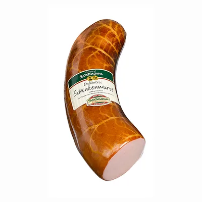 Schinkenwurst in der Butte von Sostmann Fleischwaren GmbH & Co. KG