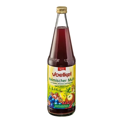 Voelkel -Heimischer Multi- (mit Trauben, Kirschen und Rhabarber) von Voelkel GmbH & Co. KG