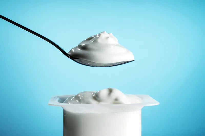 Weidemilch Joghurt Natur von Meierei Landesbergen