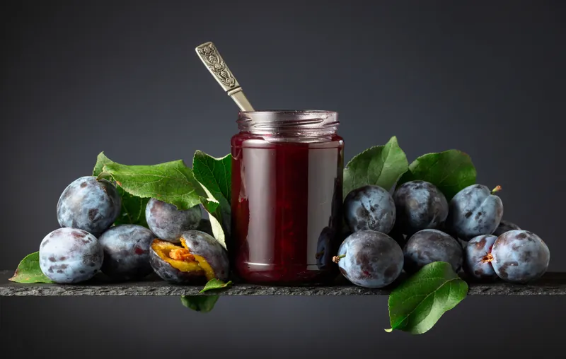 Heidepflaumen Konfitüre von Marmeladenmanufaktur Wolfsburg