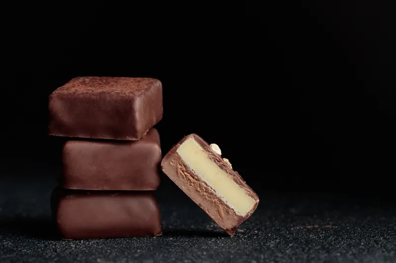 Heideblüten Pralinen von Confiserie Osnabrück