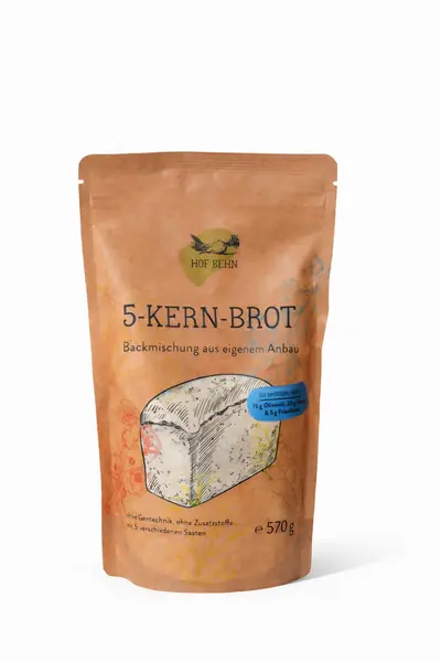 5-Kern-Brotbackmischung
