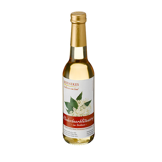 Fliederbeerblütensirup Fliederbeerblütensirup