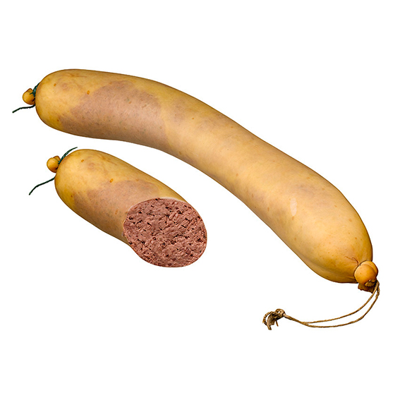 Harzer Bauernleberwurst in der Schlacke Harzer Bauernleberwurst in der Schlacke