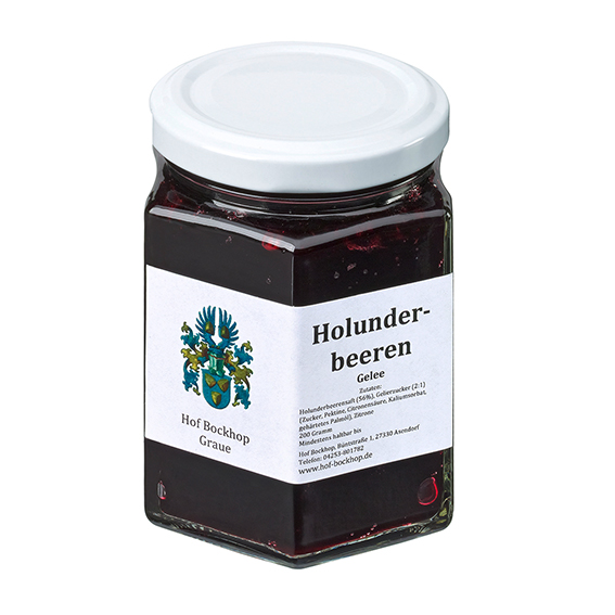 Holunderbeeren Gelee