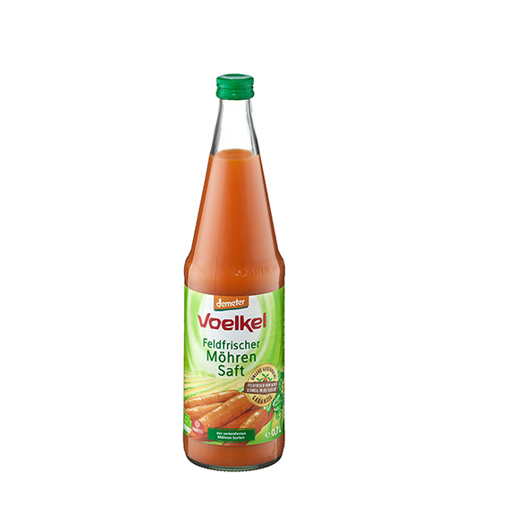 Voelkel -Feldfrischer Möhrensaft- Voelkel -Feldfrischer Möhrensaft-