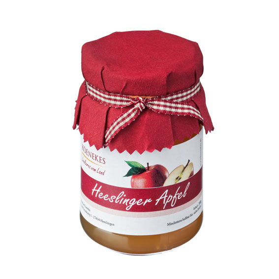 Fruchtaufstrich "Heeslinger Apfel" Fruchtaufstrich "Heeslinger Apfel"